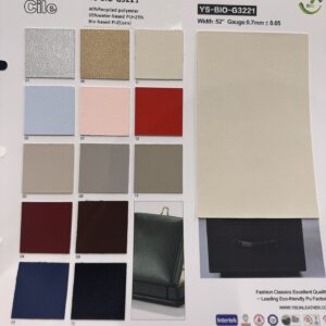 YS-BIO-G3221 – Bio-Based PU Leather – YISUN Leather