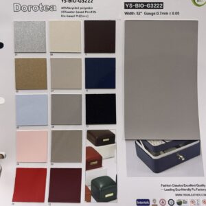 YS-BIO-G3222 – Bio-Based PU Leather – YISUN Leather