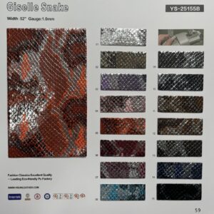 YS-25155B – Water-Based PU Leather – YISUN Leather