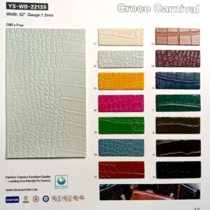 YS-WB-22139 – Water-Based PU Leather – YISUN Leather