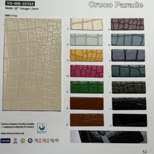 YS-WB-22142 – Water-Based PU Leather – YISUN Leather