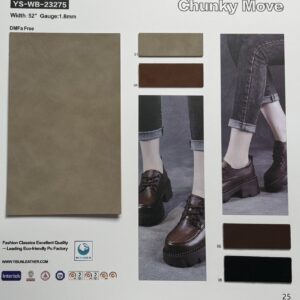 YS-WB-23275 – Water-Based PU Leather – YISUN Leather