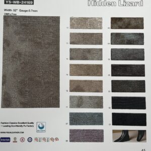 YS-WB-24169 – Water-Based PU Leather – YISUN Leather