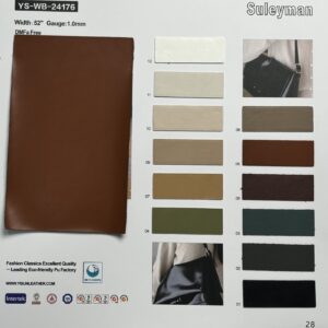 YS-WB-24176 – Water-Based PU Leather – YISUN Leather