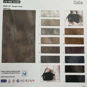 YS-WB-24185 – Water-Based PU Leather – YISUN Leather