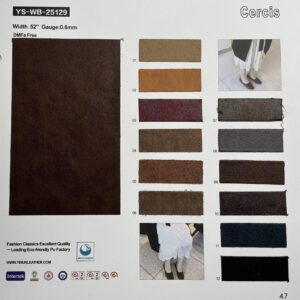 YS-WB-25129 – Water-Based PU Leather – YISUN Leather
