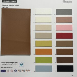 YS-WB-25156 – Water-Based PU Leather – YISUN Leather