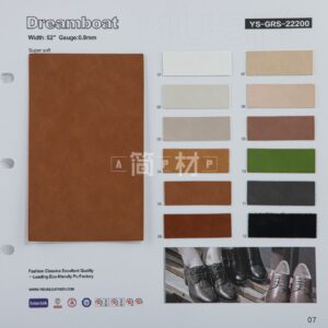 YS-GRS-22200 – GRS Recycled PU Leather – YISUN Leather
