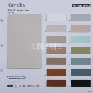 YS-GRS-22204 – GRS Recycled PU Leather – YISUN Leather