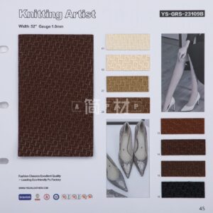 YS-GRS-23109B – GRS Recycled PU Leather – YISUN Leather