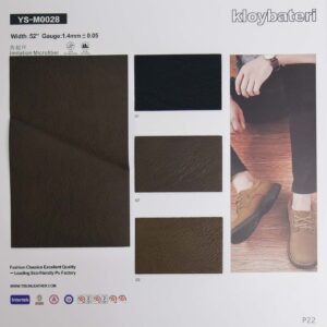 YS-M0028 – Sneaker PU Leather – YISUN Leather